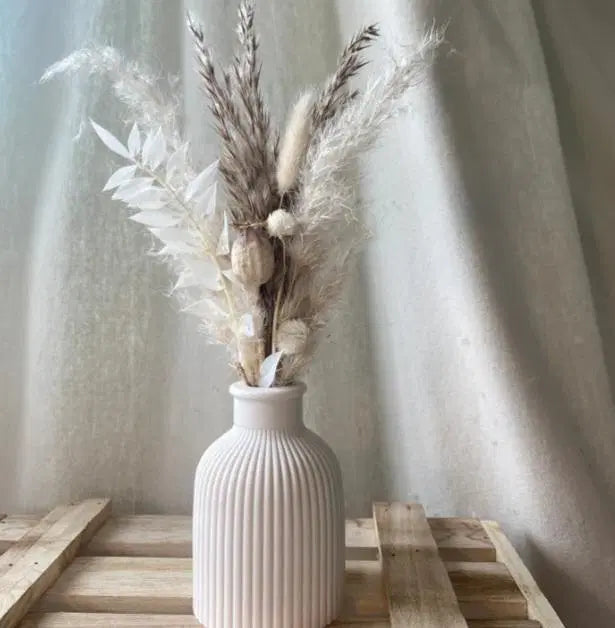 Mini Stone Vase - 1 Pc Accent for Home Decor